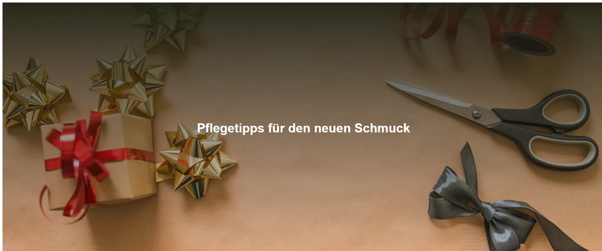 Pflegetipps für den neuen Schmuck