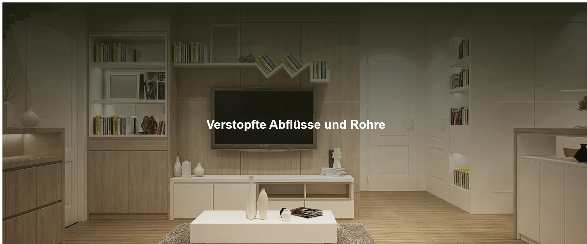 Verstopfte Abflüsse und Rohre